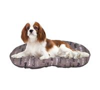 Ferplast Dog Cushion Relax, Cushion for medium-sized dogs, Cat Cushion, Mat for kennels and cars - Washable - in Cotton with Soft Padding, 65 x 42 cm. Brown