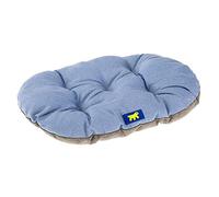 Ferplast Dog Cushion Relax, Cushion for medium-sized dogs, Cat Cushion, Mat for kennels and cars - Washable - in Cotton with Soft Padding, 65 x 42 cm. Sky blue