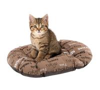 Ferplast Cat Bed, Dog Bed Washable Pet Mat Cushion in Cotton with Soft Padding, 43 x 30 cm. Brown