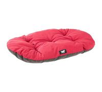 Ferplast Cat Bed, Dog Bed Washable Pet Mat Cushion in Cotton with Soft Padding, 43 x 30 cm. Red
