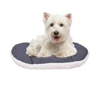 Ferplast Cat Bed, Dog Bed Washable Pet Mat Cushion in Cotton with Soft Padding, 55 x 36 cm. Brown