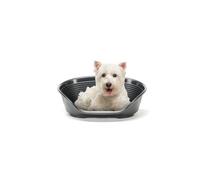 Ferplast Siesta Deluxe Dog Basket - Black - Size 4: 61.5 x 45 x 21.5 cm (L x W x H)