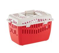Ferplast Cat Carrier BINNY 1, Dog Carrier, Rabbit, Pet Carrier, Small Dogs and Cats max 5 Kg, Folding Handle