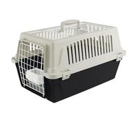Ferplast Atlas 10 Open Cat Carrier - Portable Small Dog Travel Carrier, Open Top Design, Comfortable Handle, Ideal for Cats and Small Dogs up to 5 Kg, Includes Cushion, 48x32.5x29 cm