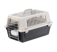 Ferplast Cat Carrier Small Dog Carrier, Double Opening, Secure, Practical, Easy to Clean, Durable Pet Travel Box up to 8 Kg, Includes Cushion, 58 x 37 x h. 32 cm