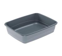 Ferplast Cat Litter Box, Open Cat Litter Tray, with High Edges, 46.5 x 35.5 xh 11.5 cm, NIP 10 Pet Litter Box