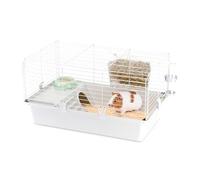 FERPLAST Cavie Rodent Cage 80 for Guinea Pigs, in Metal, Accessories Included: Feeder, Drinking Bottle, Bowl, House. 77 x 48 x H 42 cm