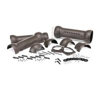 Ferplast Complete Modular Tunnel Set for Rabbits and Guinea Pigs METRÒ KIT, Connection System for Habitats and Cages with Metrò Accessories Included