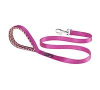Ferplast DAYTONA G Extra-Strong Dog Lead - Soft Padded Handle - Practical Hygienic Bag Holder - Anti-Abrasion - Italian Design - 120 x 1.5 cm, Purple
