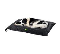 Ferplast Dog Bed Dog Cushion Dog Bed Large Scratch-proof Fabric Machine Washable Dog Mat Waterproof 115 x 80 x 21 cm.Black