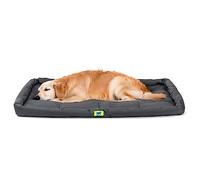 Ferplast Dog Bed Dog Cushion Dog Bed Large Scratch-proof Fabric Machine Washable Dog Mat Waterproof 107 x 66 x 5 cm.Black