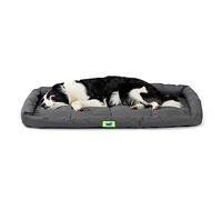 Ferplast Dog Bed Dog Cushion Dog Bed Medium Scratch-proof Fabric Machine Washable Dog Mat Waterproof 91 x 58 x 5 cm.Black