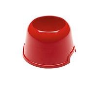 Ferplast Dog Bowls PARTY, Non-Slip Rubber Base, Food and Water Plastic Bowl Easy to Clean, suitable for Long Ears Dogs 19 x h 12 cm. (0,5 L)