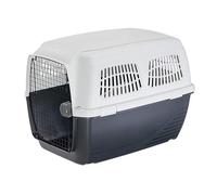 Ferplast Dog Carrier CLIPPER 6, IATA Approved Dog Travel Crate, Large Dog Carrier max 45 Kg, Pet Carrier for Airline, Car, Train, 93 x 65 x h 68 cm, Steel Door, Secure Closure
