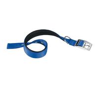 Ferplast Dog Collar Medium Large Size Dog Collar in Padded Nylon Adjustable Metal Buckle, Neck Size 41-49 cm, Blue
