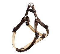 Ferplast Dog Harness DAYTONA, Medium Size Dog Harness, Padded, Adjustable, Brown