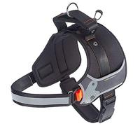 Ferplast Dog Harness HERCULES EXTRA LARGE, Adjustable, Padded, Resistant, Scratchproof, Visible in the Dark, with Handle