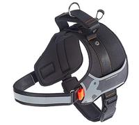 Ferplast Dog Harness HERCULES LARGE, Adjustable, Padded, Resistant, Scratchproof, Visible in the Dark, with Handle