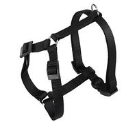 Ferplast Dog Harness Large Size CHAMPION L, Dog Harness Adjustable in 3 Points, Easy to Wear, Chest 50-82 cm. Black