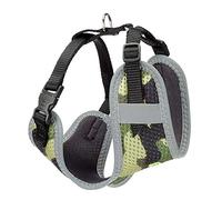 Ferplast Dog Harness Medium NIKITA XS, Breathable, Padded and Adjustable Cat Harness, Easy to Wear, Reflective Edges, Chest 28-40 cm. Green