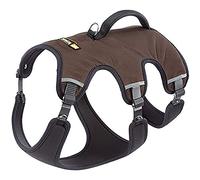 Ferplast Dog Harness Small Dog ERGOTREKKING SMALL, Escape Proof Dog Harness, Greyhound, Adjustable Harness for Dogs, Reflective, Padded, 6 Closures, Ideal for Trekking