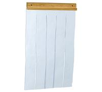 Ferplast Dog kennel door for model DOMUS SMALL and BAITA 60, Outdoor kennel door, Transparent PVC rainproof, windproof, coldproof, 22,5 x h 36 cm