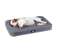 Ferplast Dog Mat & Cat Mat - Orthopedic Dog Bed Medium - Machine Washable - Dog Mattress - Cat Bed - Waterproof & Scratchproof - Removable Padding - Soft Dog Bed - Polo - 80 x 50 x h 8 CM, M, GREY