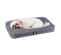 Ferplast Dog Mat & Cat Mat - Orthopedic Dog Bed Small - Machine Washable - Dog Mattress - Cat Bed - Waterproof & Scratchproof - Removable Padding - Soft Dog Bed - Polo - 65 x 40 x h 8 CM, S, GREY
