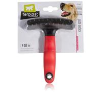 Ferplast Dog rake comb GRO 5852, Thin rounded teeth, Pet undercoat grooming, Medium and long-haired animals, 11 x h 15,5 cm