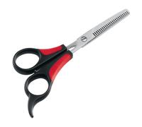 Ferplast Dog Scissors with Alternating Teeth, Serrated Steel Blade, Suitable for Short, Medium and Long Hair, Promotes New Hair Growth