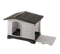 Ferplast Dogvilla Plastic Dog Kennel - Size L: 111 x 84 x 79 cm (L x W x H)