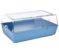Ferplast DUNA MULTY Hamster Cage - Habitat for Rodents, Guinea Pigs, Rabbits - Interactive Transparent Design, Easy Access & Cleaning, 71x46xh31,5cm