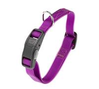Ferplast Evolution C16/44 Dog Collar with Magnetic Buckle, Hypoallergenic, Washable, Purple