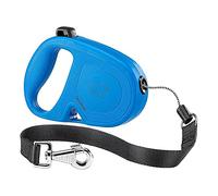 Ferplast Extendable Leash for Large Dogs FLIPPY ONE CORD L, 5 m retractable cord, max 35 kg, Blue