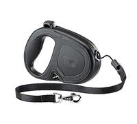 Ferplast Extendable Leash for Medium Large Dogs FLIPPY ONE CORD M, 5 m retractable cord, max 20 kg, Black