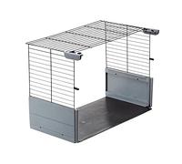 Ferplast Extension for Multipla Modular Cages for Rabbits Small Animals, Base, Small Pet Cage, black