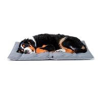Ferplast Extra Large Dog Bed - Washable, Waterproof & Scratchproof - Mat for Cars, Houses & Baskets - Soft, Jolly - 108 x 79 CM, XL, GREY