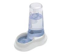Ferplast Food or water dispenser for dogs and cats AZIMUT 600 Pet dispenser Dry food feeder Water Feeder 0,6 Liter, Non-slip bottom, 12,5 x 19 x h 19,5 cm White