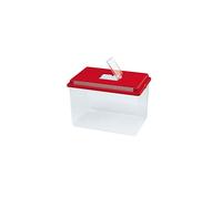 Ferplast GEO Extra Large Plastic Container 11 L - Multifunction Aquarium/Terrarium for Small Animals with Ventilated Lid