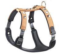 Ferplast Giotto Luxor Dog Harness, M, 40-50 cm/ 60-70 cm, Beige