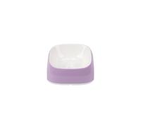 Ferplast Glam Cat Bowl - Fashionable, Non-Slip Plastic Cat Food and Water Bowl, Easy to Clean, 0,4 Liter, Green