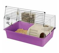 Ferplast Guinea Pig Cage Small Animal Cage CAVIE 15 made of Plastic, Accessories included, 70 x 47 x 37,5 cm
