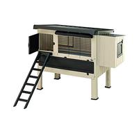 Ferplast Happy Farm 120 Chicken House, 140 x 139 x 110 cm, Beige