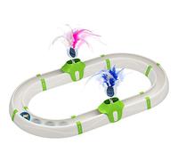 Ferplast Interactive Cat Toy TURBINE Cat Teaser Ball Toy with Luminous Ball Included, Modular, 72 x 40 cm