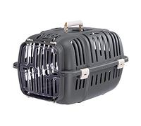 Ferplast JET 10 Small Dog Transport Box, Transparent Door Shockproof, Ventilation Slots