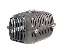 Ferplast JET 20 Small Dog Transport Box, Transparent Door Shockproof, Ventilation Slots