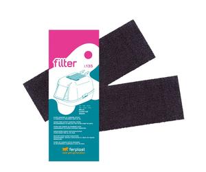 Ferplast (l135) Spare Carbon Filter For Toilets - Single Pack - 2 Filters
