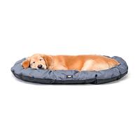 Ferplast Large Dog Bed Scratch Resistant Dog Mattress Waterproof Cushion Washable Pet Mat 100 x 63 x 3 cm.Grey