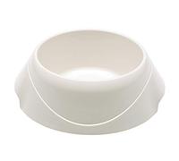 Ferplast Magnus Dog Feeding Bowl - Heavy-Duty, Non-Slip, Eco-Friendly Plastic Dog Bowl, 1,2 Liter, Grey