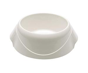 Ferplast Magnus Large Dog Feeding Bowl - Heavy-Duty, Non-Slip, Eco-Friendly Plastic Dog Bowl, 5 Liter, Grey